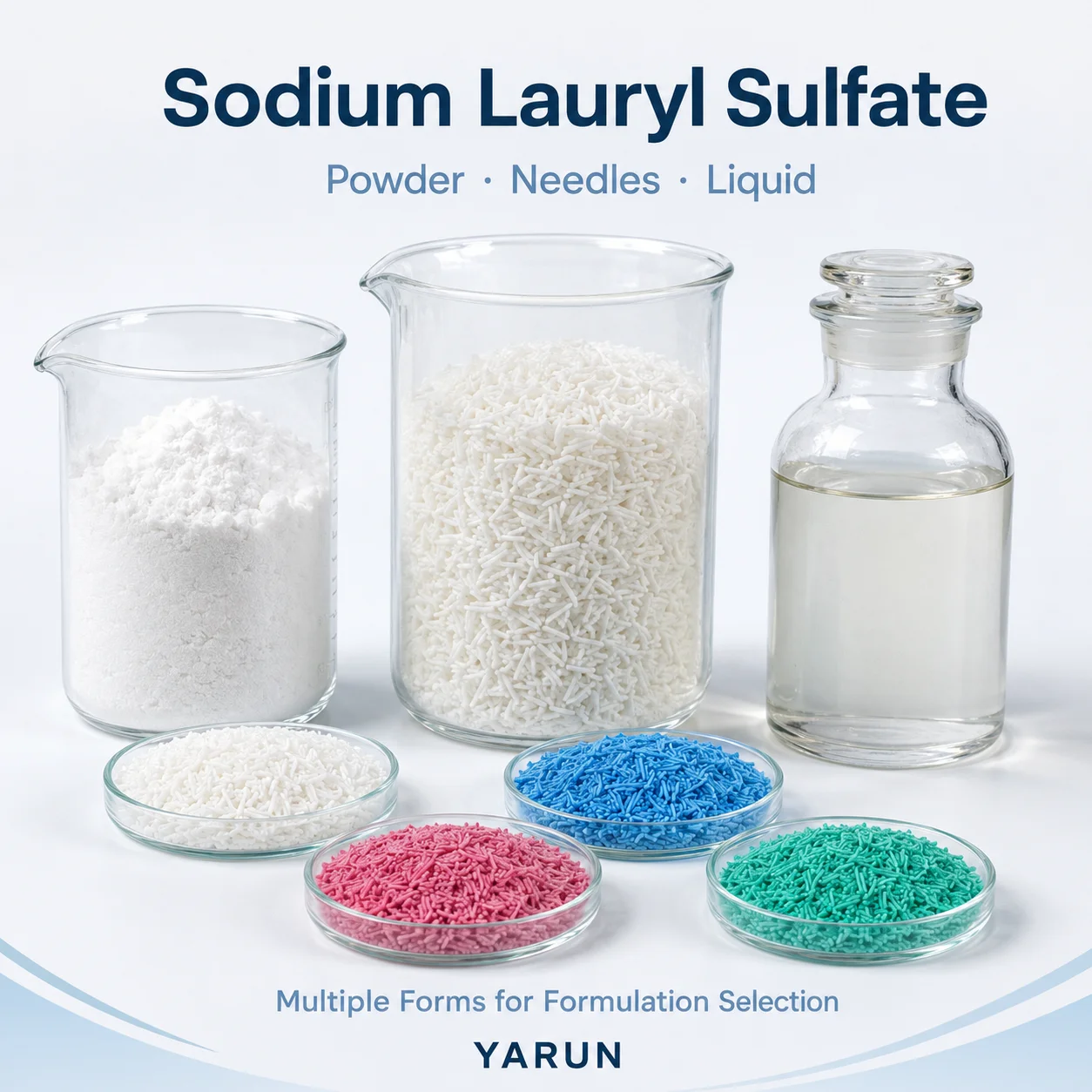 Sodium Lauryl Sulfate (SLS) – Forms, Grades and Selection