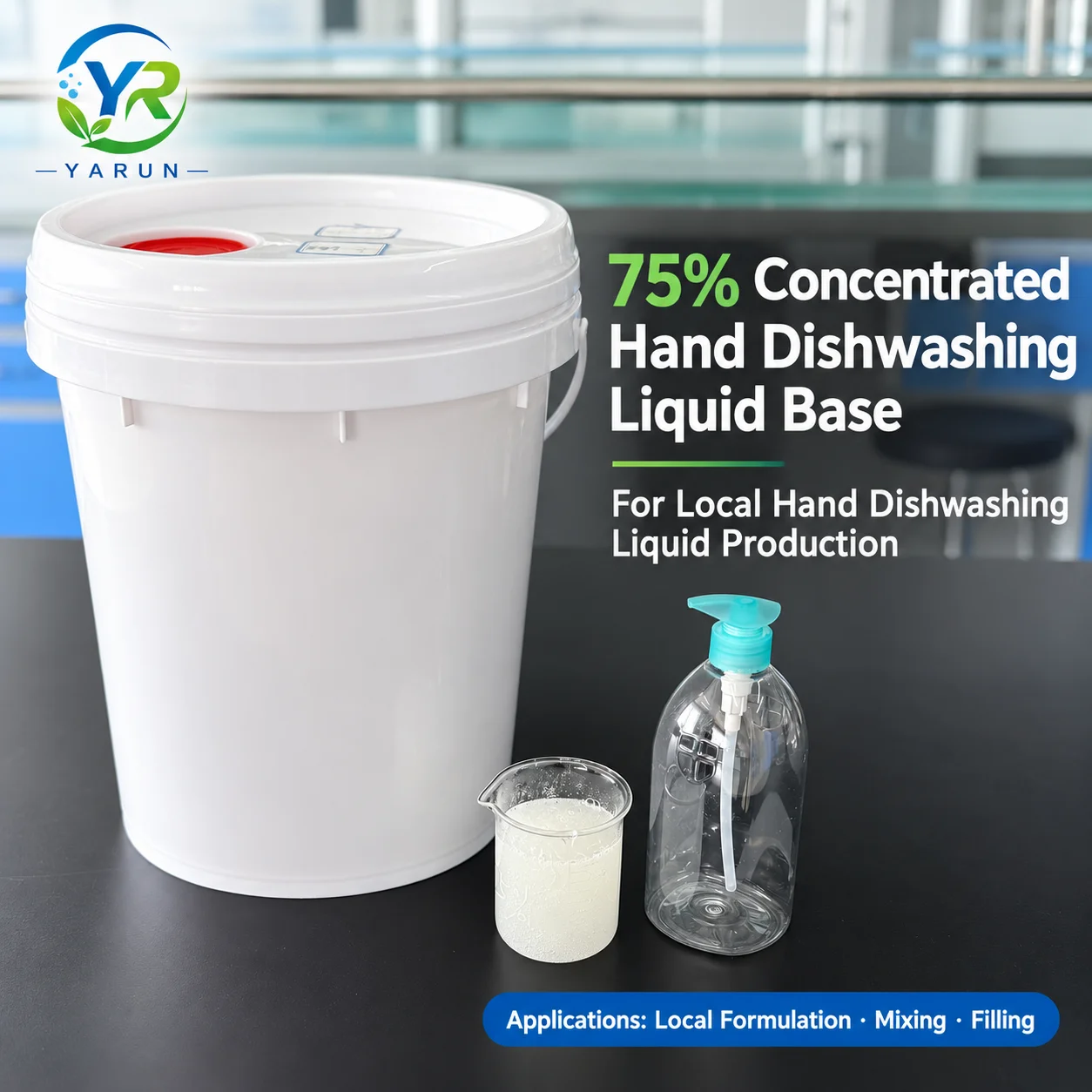 75% Concentrated Hand Dishwashing Liquid Base