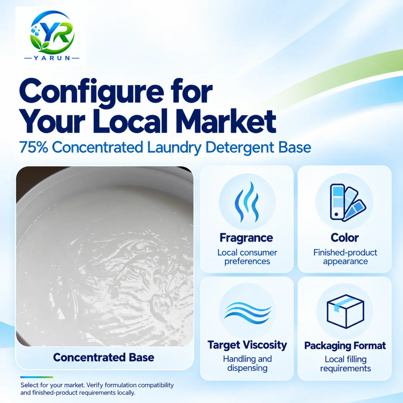 75% Concentrated Laundry Detergent Base